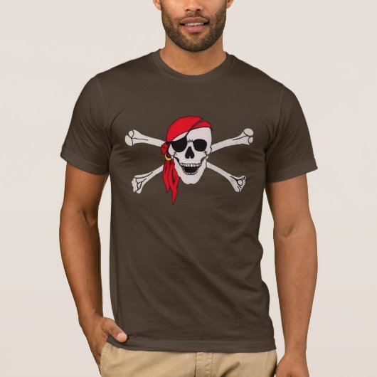 Piratenflagge T-Shirt (Vorderseite)