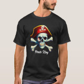 Piratenflagge T-Shirt (Vorderseite)