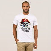 Piratenflagge T-Shirt (Vorne ganz)