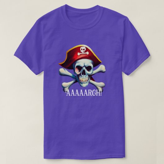 Piratenflagge T-Shirt (Design vorne)