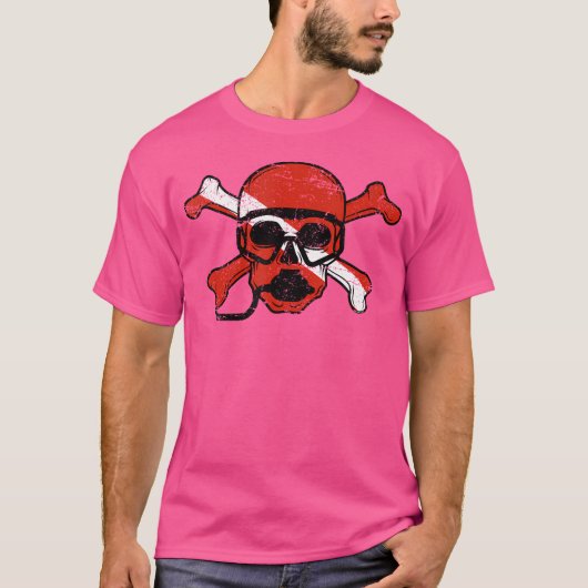Piratenflagge T-Shirt (Vorderseite)
