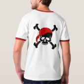 Piratenflagge 'tun Lappen-Shirt T-Shirt (Schwarz voll)
