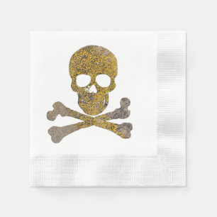 Piratenflagge über Canyons New Mexico Serviette