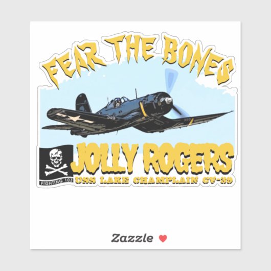 PIRATENFLAGGEN AUFKLEBER (Blatt)