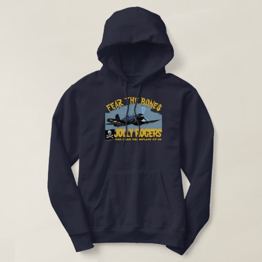 PIRATENFLAGGEN HOODIE (Design vorne)
