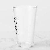 Piratenflaggen Instant Pirate Hinzufügen Rum Glass Glas (Links)