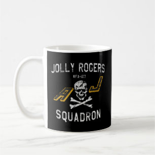 Piratenflaggen Kämpfer Squadron Vfa-103 Kaffeetasse