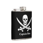 Piratenflaggen Pirate Captain Custom Liquor Flask Flachmann (Rechts)