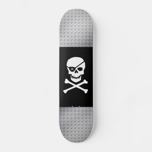 Piratenflaggen Skateboard (Vorderseite)