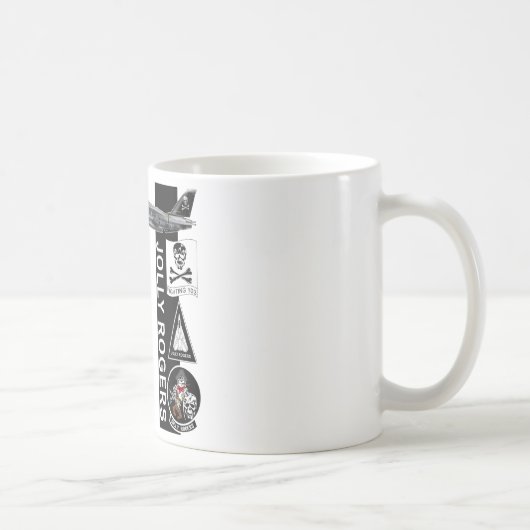 Piratenflaggen VF-103 Kaffeetasse (Rechts)