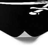 Piratenflaggenplakat Poster (Ecke)