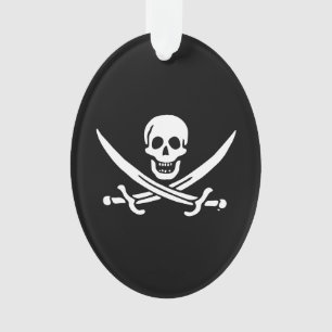 Piratenflaggepiratenflagge Ornament