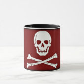 Piratenflaggepiratenflaggen-Kaffee-Tasse Tasse (Zentrum)