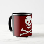 Piratenflaggepiratenflaggen-Kaffee-Tasse Tasse (Vorderseite Links)