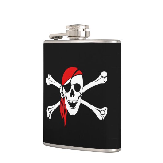 Piratenflasche Flachmann (Links)