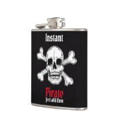 Piratenflasche Flachmann (Links)