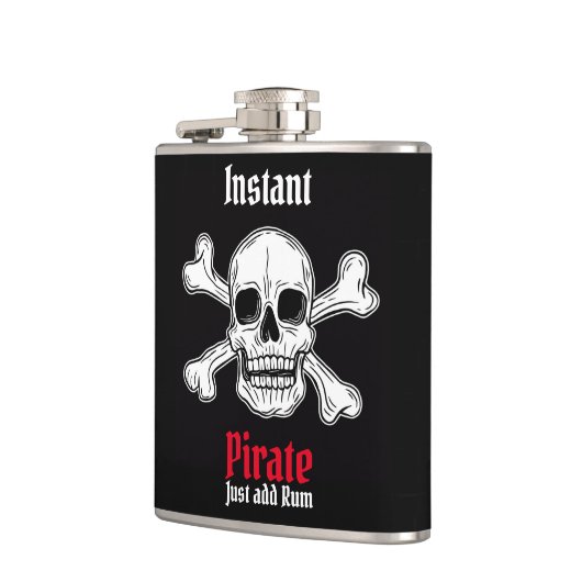 Piratenflasche Flachmann (Links)