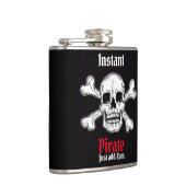 Piratenflasche Flachmann (Rechts)