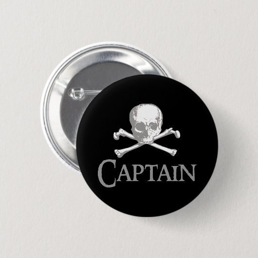 Piratenführer Button (Vorne & Hinten)
