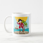 Piratengeburt Kaffeetasse (Links)