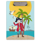Piratengeburt Klemmbrett (Vorderseite)