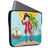 Piratengeburt Laptopschutzhülle (Vorne Rechts)