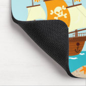 Piratengeburt Mousepad (Ecke)