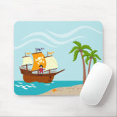 Piratengeburt Mousepad (Mit Mouse)