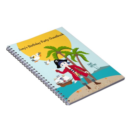 Piratengeburt Notizblock (Rechte Seite)