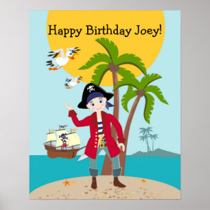 Piratengeburt Poster