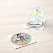 Piratengeburt Rechteckiger Pappuntersetzer (Vor Ort)