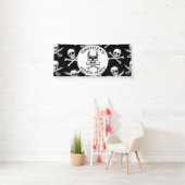 Piratengeburt unter dem Motto Meer Banner (Insitu)