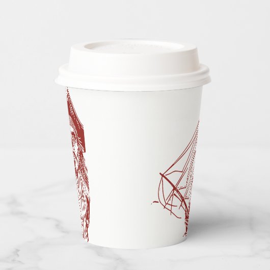 Piratengefühlte Party Pappbecher (Links)