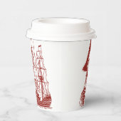 Piratengefühlte Party Pappbecher (Rechts)