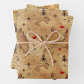 Piratengewerbepapier Geschenkpapier Set (Beispiel)