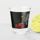Piratenglas Schnapsglas (Vorderseite)