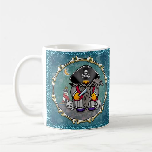 Piratengnom kaffeetasse (Links)