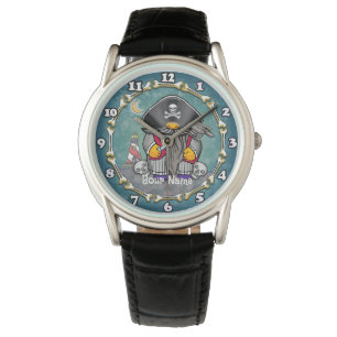 Piratengnome Armbanduhr