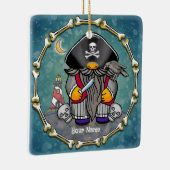 Piratengnome Keramikornament (Rechts)