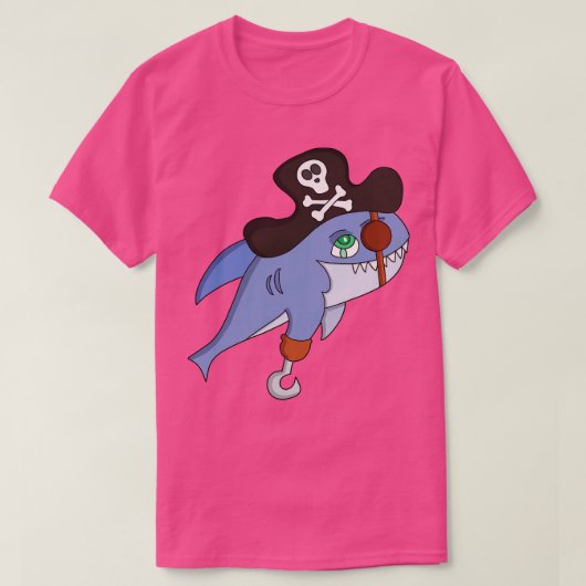 Piratenhai T-Shirt (Design vorne)