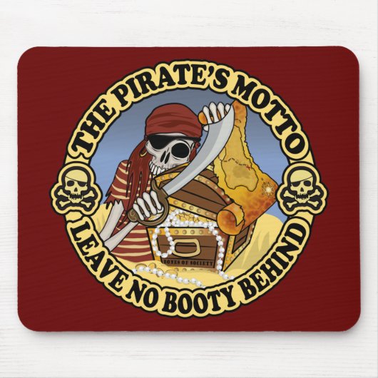PiratenHintern Mousepad (Vorne)