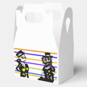 Piratenhochzeit geschenkschachtel (Geöffnet)