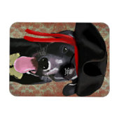 Piratenhund Magnet (Horizontal)