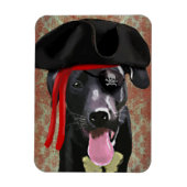 Piratenhund Magnet (Vertikal)