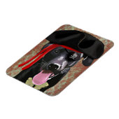 Piratenhund Magnet (Linke Seite)