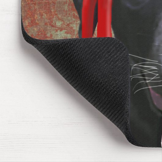 Piratenhund Mousepad (Ecke)