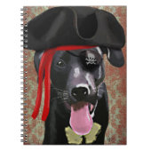 Piratenhund Notizblock (Vorderseite)