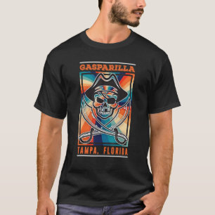 Pirateninvasion Gasparilla Tampa Florida Retro T-Shirt