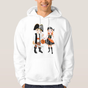 Piratenjunge und Mädchenmännchen Hoodie
