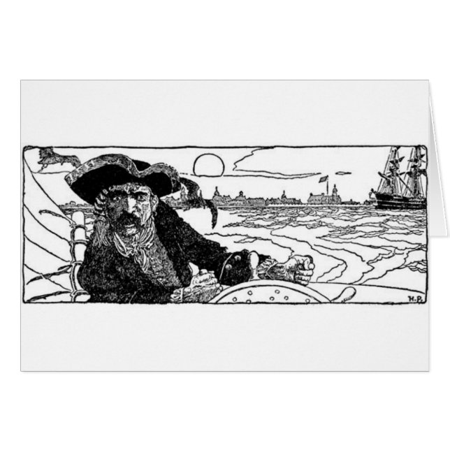 Piratenkapitän (Vorderseite (Horizontal))